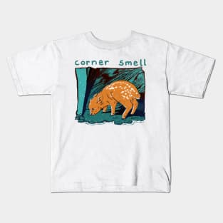 Corner Smell (For light backgrounds) Kids T-Shirt